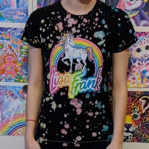 Lisa Frank Rainbow Unicorn T-Shirt
